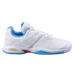 Propulse All Court Junior Tennis Shoe - White/Blue